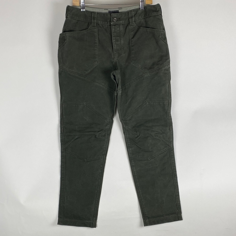 Triple Aught Design Canvas Pants Womens Size 12 Green Olive